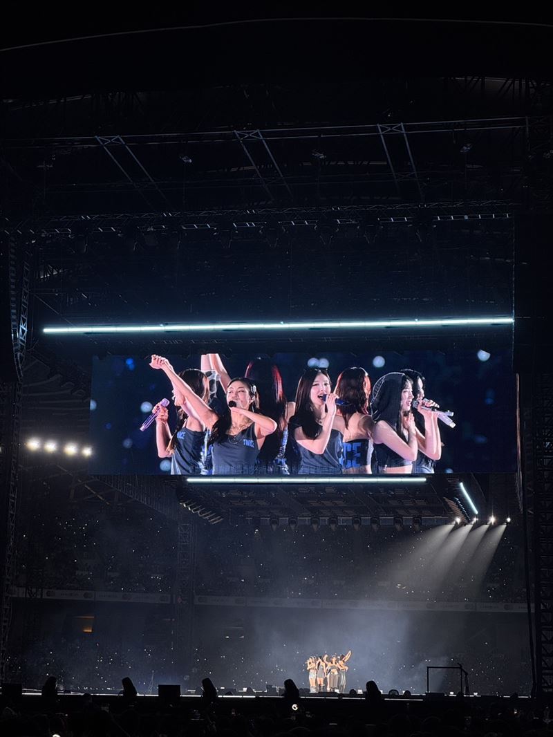 TWICE今日於高雄開唱。（圖／讀者提供）