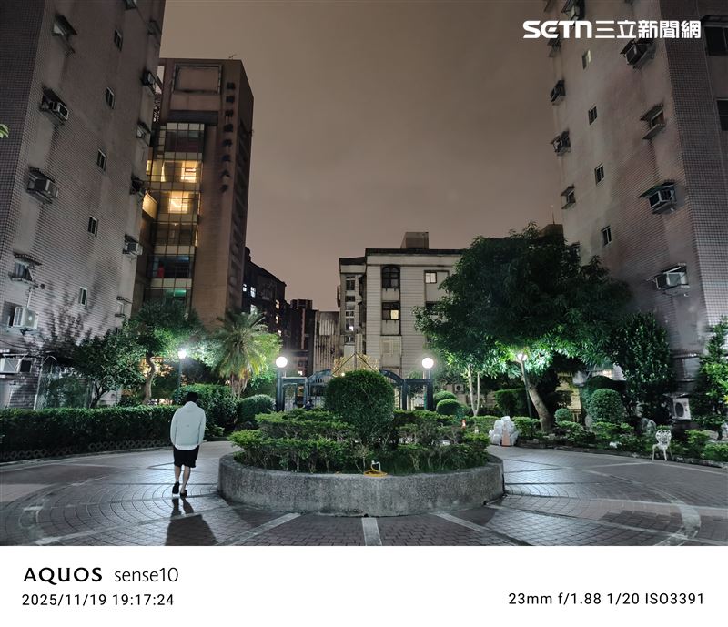 夏普AQUOS sense10夜拍