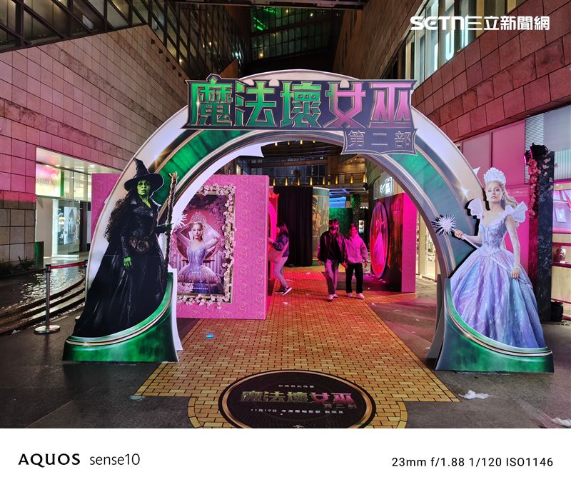 夏普AQUOS sense10夜拍