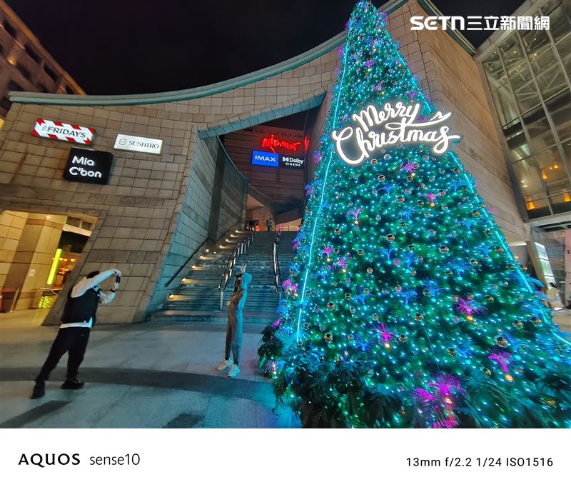 夏普AQUOS sense10夜拍