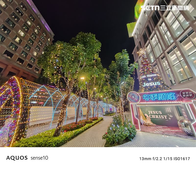 夏普AQUOS sense10超廣角夜拍