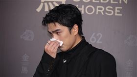 曾敬驊在得知獲獎後數度爆哭。（圖／記者鄭孟晃、趙于瑩攝影）