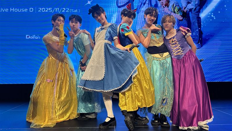 Saturnday撐爆公主裝　公認女裝最美是他