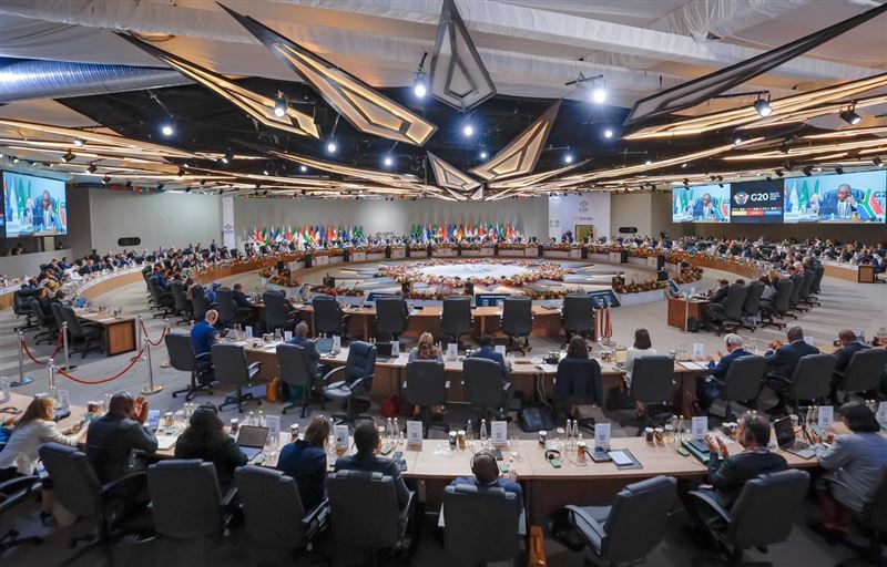 20國集團（G20）各國領袖於南非召開峰會。（圖／翻攝自South African Government臉書）