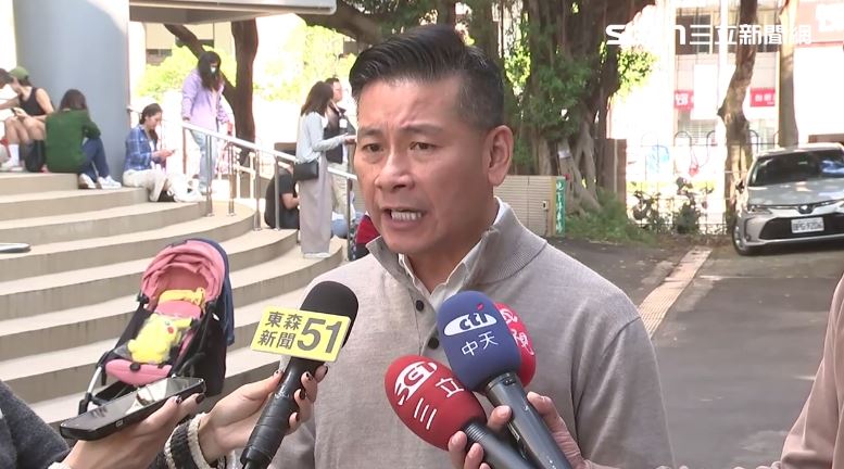 戴錫欽上午出席議長盃全國圍棋公開賽。（圖／翻攝畫面）