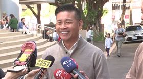 戴錫欽上午出席議長盃全國圍棋公開賽。（圖／翻攝畫面）