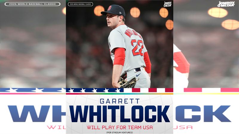 紅襪右投懷特拉克（Garrett Whitlock）確定加入WBC美國隊。（圖／翻攝自X平台 @TalkinBaseball_）