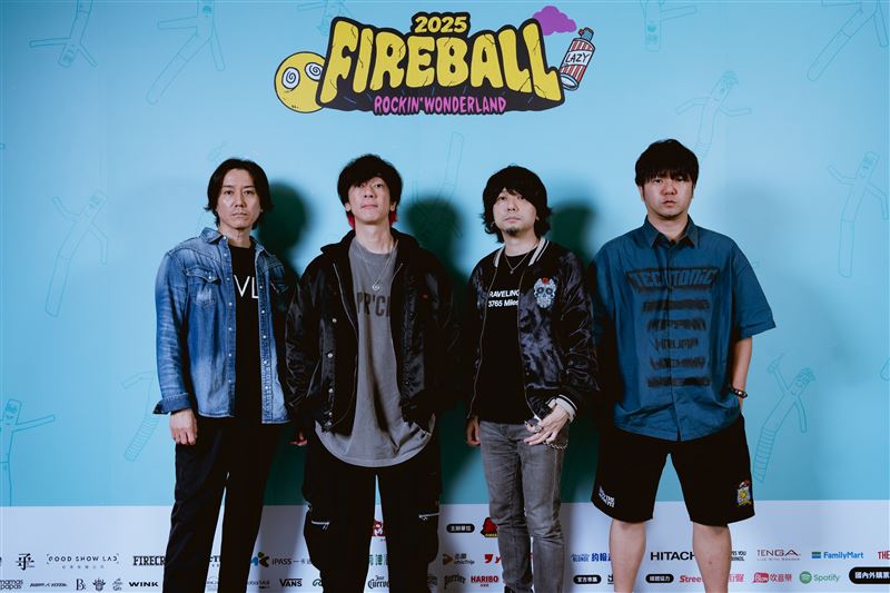 ELLEGARDEN回歸火球祭舞台。（圖／夥球擊提供）