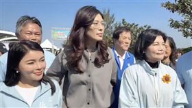 鄭麗文、張麗善、張嘉郡一同出席「雲林到口湖健走、步步口福」活動。（圖／翻攝畫面）