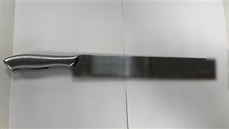 新北男替妹出頭　拿刀怒砍家暴男友