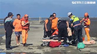 彰化伸港2釣客落水！1人溺斃、1人搶命中