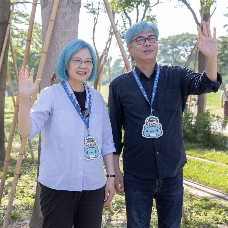 蔡英文強調，城市的榮光、台灣的存在，是靠著許多人用不同的方式，在不同的領域發光，共同成就「讓世界看見台灣」。（圖／翻攝自蔡英文threads）