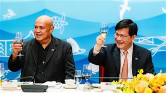 外交部：台灣吐瓦魯邦誼友好提升雙邊關係