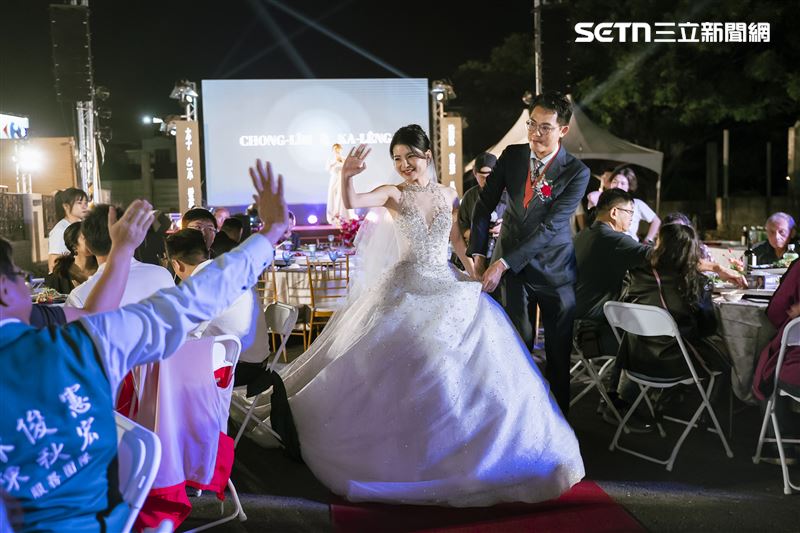 李宗霖與現為律師的陳嘉伶因皆曾投入台南市議員選舉、理念契合而結緣。（圖／李宗霖提供）