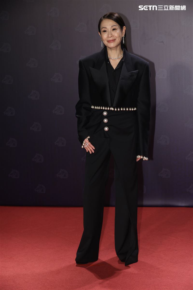 第62屆金馬獎紅毯。（圖／記者鄭孟晃、趙于瑩攝影）