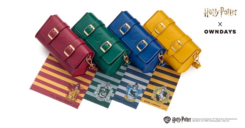 霍格華茲四大學院限定多功能收納袋。（圖／品牌業者提供）