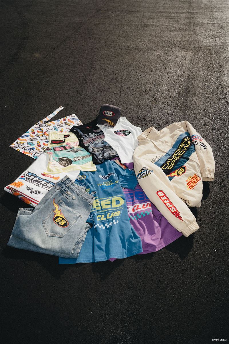 SQUAREBEAR攜手Hot Wheels風火輪，推出年度聯名系列。（圖／品牌業者提供）