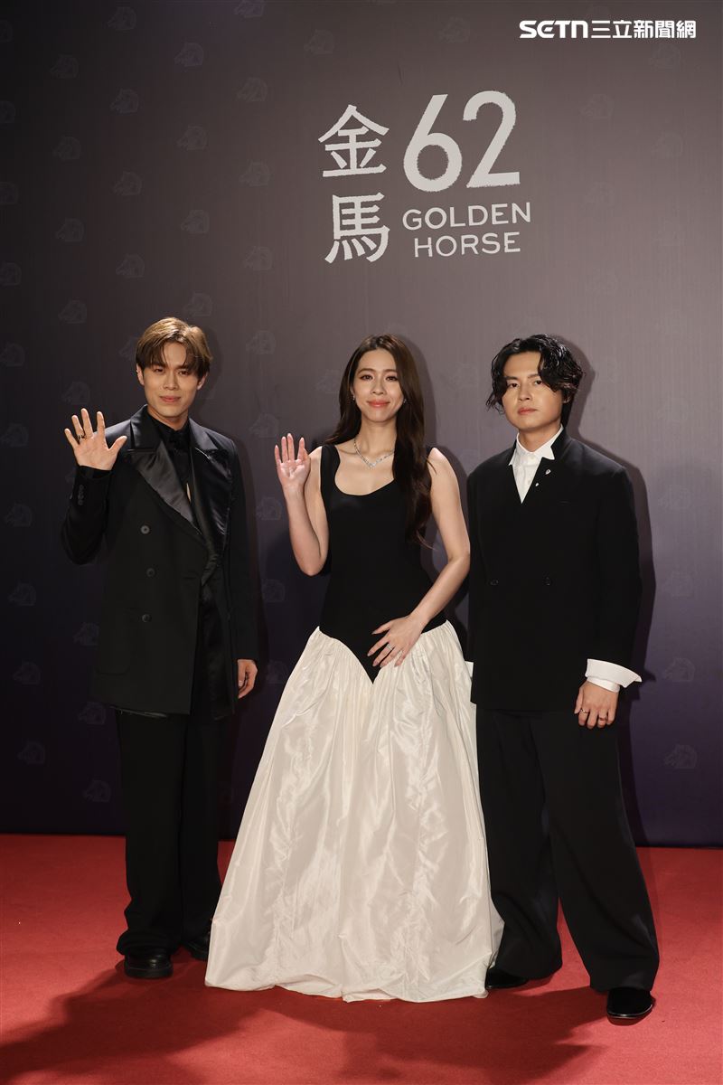 第62屆金馬獎紅毯。（圖／記者鄭孟晃、趙于瑩攝影）