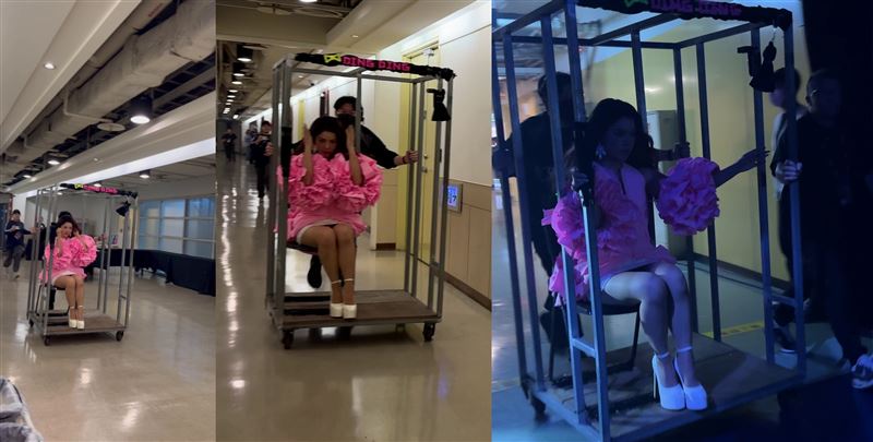 丁噹後台「疾飆」台北小巨蛋後台畫面曝光。（圖／相信音樂提供）