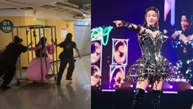 丁噹後台「疾飆」台北小巨蛋後台畫面曝光。（圖／相信音樂提供）