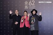 第62屆金馬獎得獎後台。（圖／記者鄭孟晃、趙于瑩攝影）