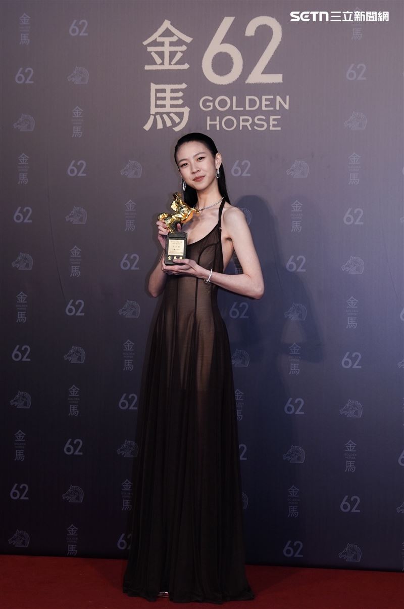 第62屆金馬獎得獎後台。（圖／記者鄭孟晃、趙于瑩攝影）