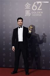 第62屆金馬獎得獎後台。（圖／記者鄭孟晃、趙于瑩攝影）
