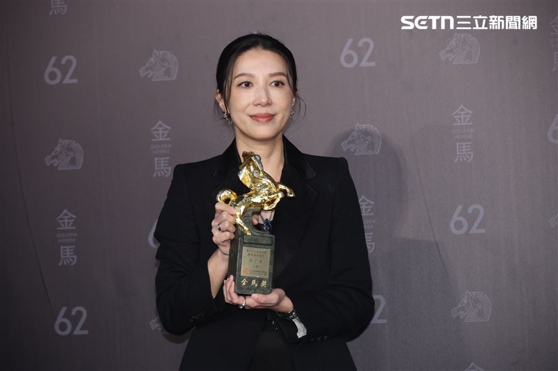 第62屆金馬獎得獎後台。（圖／記者鄭孟晃、趙于瑩攝影）