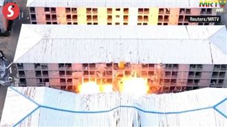 緬甸炸毀KK園區畫面曝　捕逾千外籍詐騙犯