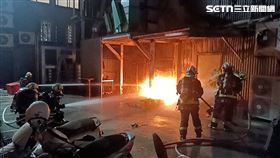 中國附醫,台中,日式,員工,瓦斯桶,居酒屋,火警,鐵皮屋