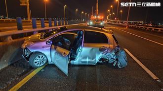 新／國8詭車禍！2車撞爛「1名駕駛失蹤」