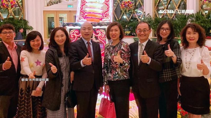 陳志玲也曾親自接待韓國瑜