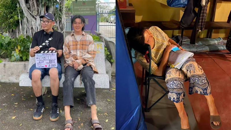 范冰冰在Threads分享拍戲現場的照片。（圖／翻攝自范冰冰Threads）