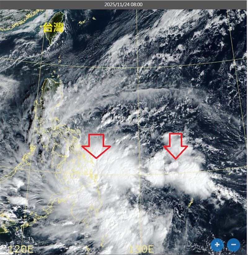 預估熱帶擾動持續時間相對長，對菲律賓還是個威脅。（圖／翻攝自鄭明典臉書）
