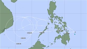 熱帶低壓生成！最快明增強為「天琴颱風」