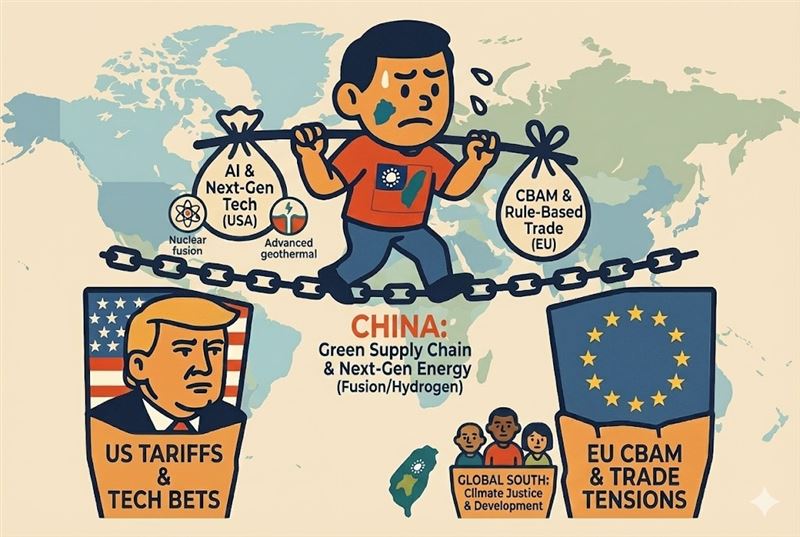 金士懿觀點》COP30後，綠能競逐牽動全球氣候權力新布局（圖／AI資料照）