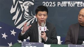 苗博雅出席「2025台美建交民調」記者會（圖／翻攝畫面）