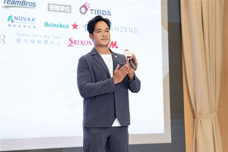 林智勝在公益高爾夫球名人賽再度展現驚人號召力。（圖／台灣原住民族棒球運動發展協會提供）