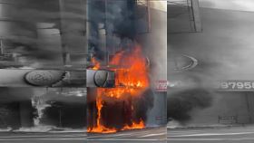 逢甲，商圈，福星路，火警（圖／翻攝自Threads @uilymmij）