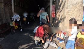 后豐鐵馬道童車禍重傷　窄道害救護車難救（圖／翻攝畫面）