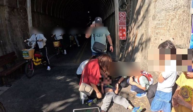 后豐鐵馬道童車禍重傷　窄道害救護車難救