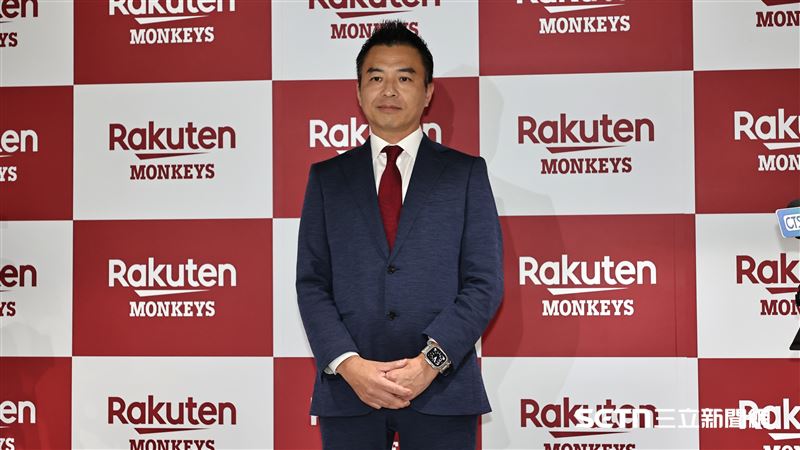 東北樂天金鷲社長森井誠之將暫代樂天桃猿CEO職務。（圖／記者劉彥池攝影）