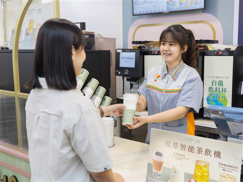 7-ELEVEN雙茶金、三作法拓展手搖飲市占，業績飆升近3成。（圖／品牌業者提供）