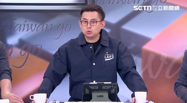 卓冠廷分析新北市長選情。（圖／前進新台灣）