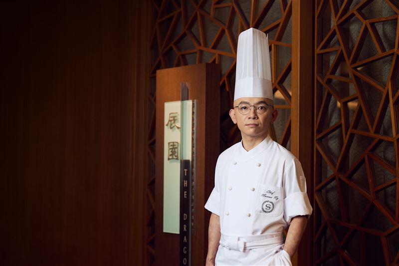 台北喜來登辰園新任主廚伍志杰。（圖／飯店業者提供）