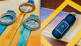 淡江大橋通車前，公路局將舉辦路跑與自行車活動，此次自行車活動推出限定版選手物資，包括車衣及補給小包。（圖／公路局提供） 