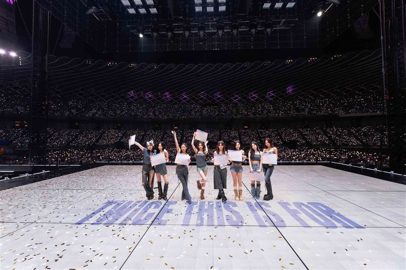 TWICE巡演高雄站圓滿落幕。（圖／Live Nation提供）