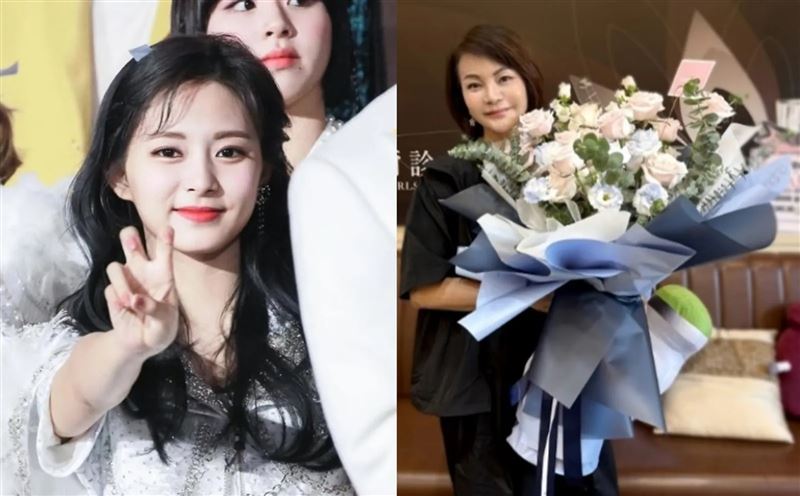 TWICE高雄站世界巡演吸引近18萬人次，周子瑜媽媽黃燕玲分享觀演感動。（翻攝自instagram/tzuyu.fanspage、topbeauty_lydia）