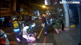 苗栗駕駛藥局前昏迷倒臥　警消聯手搶回命(圖/翻攝畫面)