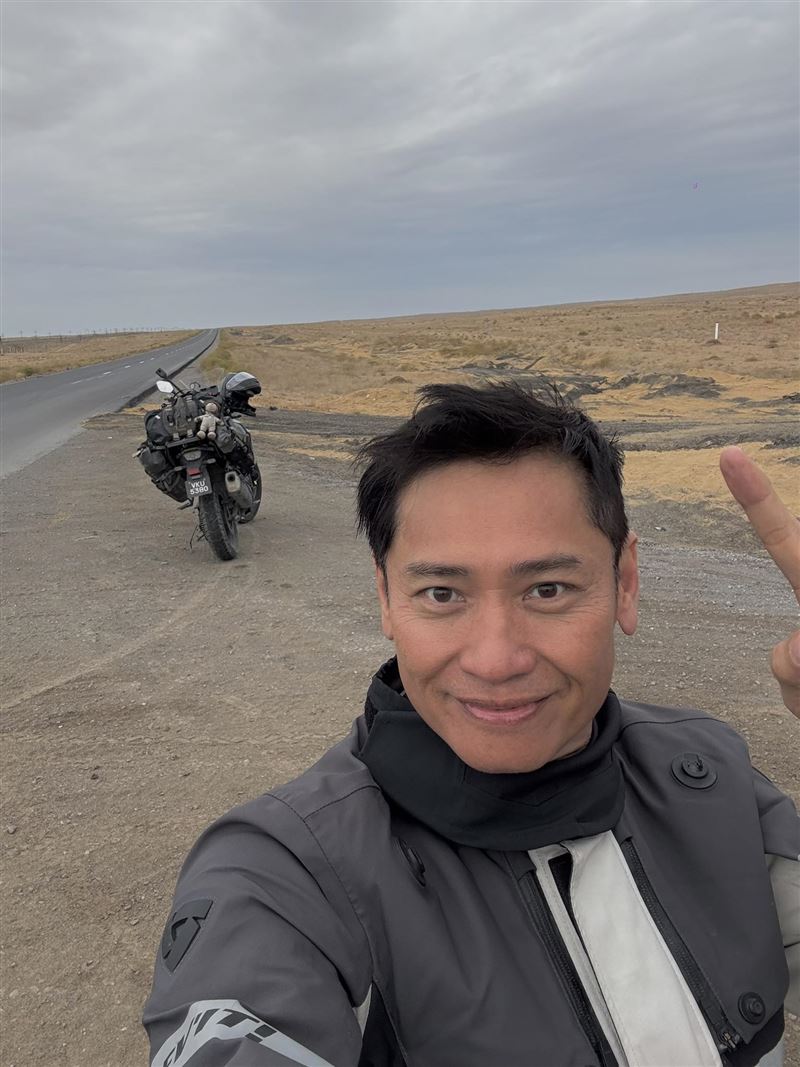 黃志明生前喜歡騎重機環遊世界（圖／翻攝自Paul Wong臉書）